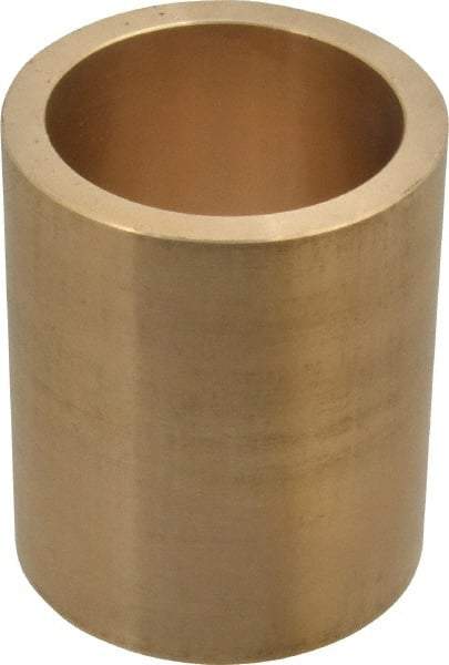 Made in USA - 2" Inside x 2-1/2" Outside Diam, Cast Bronze Sleeve Bearing - 3" OAL - A1 Tooling