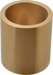 Made in USA - 2-1/4" Inside x 2-3/4" Outside Diam, Cast Bronze Sleeve Bearing - 3" OAL - A1 Tooling