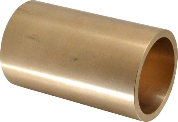 Made in USA - 2-1/2" Inside x 3" Outside Diam, Cast Bronze Sleeve Bearing - 5" OAL - A1 Tooling