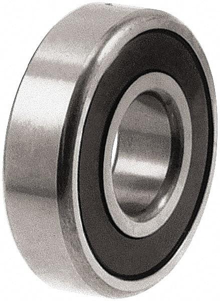 Tritan - 75mm Bore Diam, 115mm OD, Double Seal Deep Groove Radial Ball Bearing - 20mm Wide, 1 Row, Round Bore, 7,550 Lb Static Capacity, 8,890 Lb Dynamic Capacity - A1 Tooling