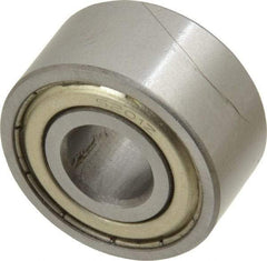 Tritan - 12mm Bore Diam, 32mm OD, Double Shield Angular Contact Radial Ball Bearing - 15.9mm Wide, 2 Rows, Round Bore, 1,300 Lb Static Capacity, 2,300 Lb Dynamic Capacity - A1 Tooling