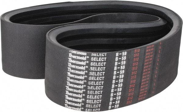 Value Collection - Section B, V-Belt - Neoprene Rubber, Classic Banded, No. B-59 - A1 Tooling