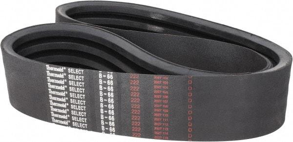 Value Collection - Section B, V-Belt - Neoprene Rubber, Classic Banded, No. B-66 - A1 Tooling