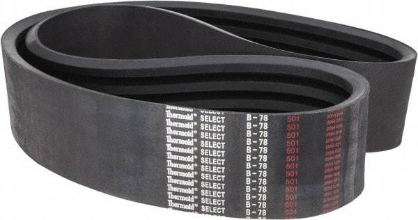 Value Collection - Section B, V-Belt - Neoprene Rubber, Classic Banded, No. B-78 - A1 Tooling