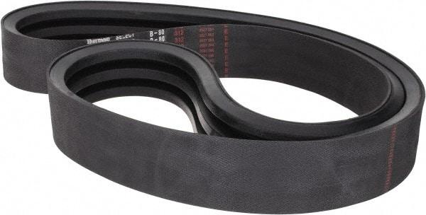 Value Collection - Section B, V-Belt - Neoprene Rubber, Classic Banded, No. B-80 - A1 Tooling