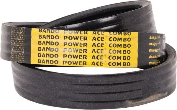 Bando - Section CX, 7/8" Wide, 89" Outside Length, V-Belt - Black, No. CX85 - A1 Tooling