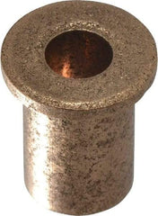 Boston Gear - 3/16" Inside x 5/16" Outside Diam, Oil Impregnated Bronze SAE-841 Flanged Sleeve Bearing - 7/16" Flange Outside Diam, 1/16" Flange Thickness, 1/2" OAL - A1 Tooling