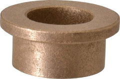 Boston Gear - 5/8" Inside x 7/8" Outside Diam, Oil Impregnated Bronze SAE-841 Flanged Sleeve Bearing - 1-1/8" Flange Outside Diam, 1/8" Flange Thickness, 1/2" OAL - A1 Tooling