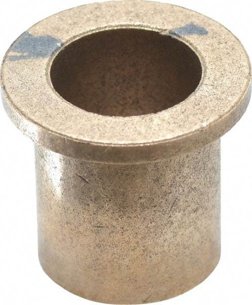 Boston Gear - 3/4" Inside x 15/16" Outside Diam, Oil Impregnated Bronze SAE-841 Flanged Sleeve Bearing - 1-1/4" Flange Outside Diam, 1/8" Flange Thickness, 1-1/8" OAL - A1 Tooling