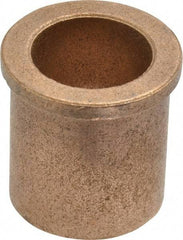 Boston Gear - 3/4" Inside x 1" Outside Diam, Oil Impregnated Bronze SAE-841 Flanged Sleeve Bearing - 1-1/8" Flange Outside Diam, 1/8" Flange Thickness, 1-1/8" OAL - A1 Tooling