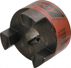 Lovejoy - 14mm Max Bore, 5mm x 2.3mm Keyway Width x Depth, Flexible Coupling Hub - 1-3/4" OD, 2.12" OAL, Sintered Iron, Order 2 Hubs & 1 Spider for Complete Coupling - A1 Tooling