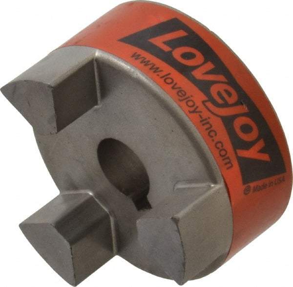 Lovejoy - 14mm Max Bore, Flexible Coupling Hub - 2.11" OD, 2.12" OAL, Sintered Iron, Order 2 Hubs & 1 Spider for Complete Coupling - A1 Tooling