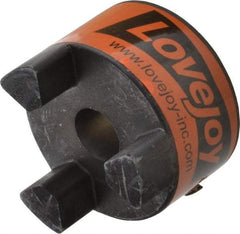 Lovejoy - 19mm Max Bore, 6mm x 2.8mm Keyway Width x Depth, Flexible Coupling Hub - 2.54" OD, 3-1/2" OAL, Sintered Iron, Order 2 Hubs & 1 Spider for Complete Coupling - A1 Tooling