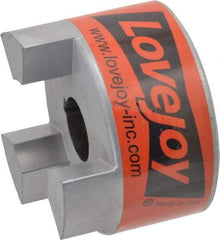 Lovejoy - 1" Max Bore Diam, 1/4" x 1/8" Keyway Width x Depth, Flexible Coupling Hub - 3.31" OD, 4-1/4" OAL, Sintered Iron, Order 2 Hubs & 1 Spider for Complete Coupling - A1 Tooling