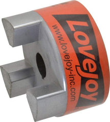 Lovejoy - 7/8" Max Bore Diam, Flexible Hub Coupling - 3-3/4" OD, 4-1/2" OAL, Sintered Iron - A1 Tooling