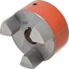 Lovejoy - 1-1/8" Max Bore Diam, Flexible Hub Coupling - 3-3/4" OD, 4-1/2" OAL, Sintered Iron - A1 Tooling