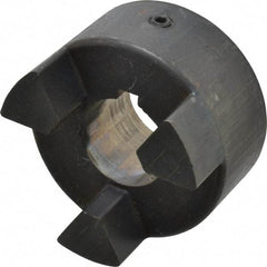 Lovejoy - 1-5/8" Max Bore Diam, Flexible Hub Coupling - 3-3/4" OD, 4-1/2" OAL, Sintered Iron - A1 Tooling