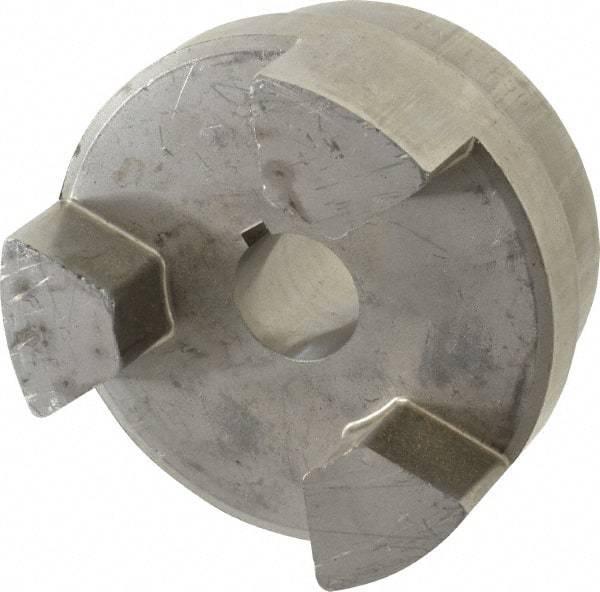 Lovejoy - 1-1/8" Max Bore Diam, Flexible Hub Coupling - 4-1/2" OD, 4.88" OAL, Sintered Iron - A1 Tooling