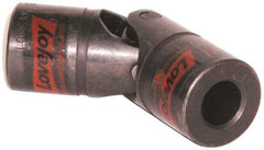 Lovejoy - 1-3/8" Bore Depth, 10,680 In/Lbs. Torque, D-Type Single Universal Joint - 7/8" Inside x 1-3/4" Outside Diam, 5" OAL - A1 Tooling