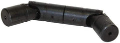 Lovejoy - 1-1/2" Bore Depth, 15,600 In/Lbs. Torque, DD-Type Double Universal Joint - 1" Inside x 2" Outside Diam, 10-7/8" OAL - A1 Tooling