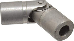 Lovejoy - 1" Bore Depth, 1,040 In/Lbs. Torque, D-Type Single Universal Joint - 1/2" Inside x 1" Outside Diam, 3-3/8" OAL - A1 Tooling