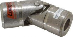 Lovejoy - 1-1/2" Bore Depth, 10,400 In/Lbs. Torque, D-Type Single Universal Joint - 1" Inside x 2" Outside Diam, 5-7/16" OAL - A1 Tooling