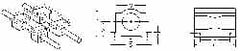 Pacific Bearing - 2" Inside Diam, Closed Twin Pillow Block Linear Bearing - 4-1/16" Overall Height x 6" Overall Width - A1 Tooling