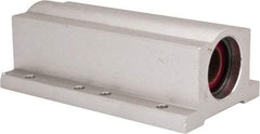 Pacific Bearing - 1/2" ID, 3-1/2" OAL x 1-1/4" OAH Closed Twin Pillow Block - 3-1/2 Inch Overall Length x 1-1/4 Inch Overall Height x 2 Inch Width, - A1 Tooling