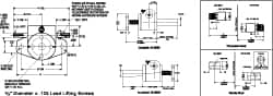 Duff-Norton - 1/2 Ton Capacity, 9" Lift Height, Inverted Mechanical Screw Actuator - Top Plate - A1 Tooling