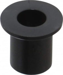 Poly Hi Solidur - 1/4" Inside x 3/8" Outside Diam, Nylon Sleeve Bearing - 0.56" Outside Diam, 0.047" Flange Thickness, 3/8" OAL - A1 Tooling