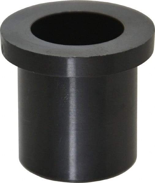 Poly Hi Solidur - 5/8" Inside x 13/16" Outside Diam, Nylon Sleeve Bearing - 1-1/16" Outside Diam, 5/32" Flange Thickness, 1" OAL - A1 Tooling