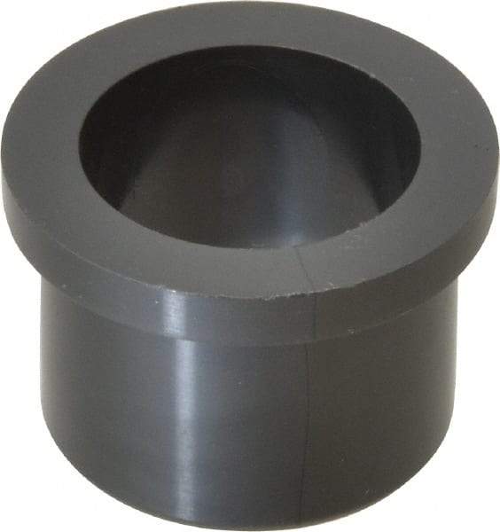 Poly Hi Solidur - 1" Inside x 1-1/4" Outside Diam, Nylon Sleeve Bearing - 1-1/2" Outside Diam, 3/16" Flange Thickness, 1" OAL - A1 Tooling