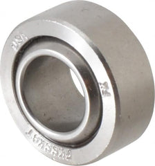 Made in USA - 1/2" Bore Diam, 17,900 Lb Dynamic Capacity, 1/2" Wide, Ball-Joint Spherical Plain Bearing - 1" OD - A1 Tooling