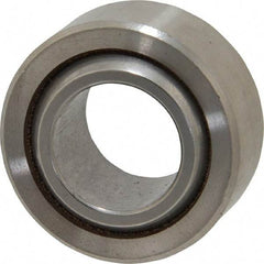 Made in USA - 3/4" Bore Diam, 46,400 Lb Dynamic Capacity, 3/4" Wide, Ball-Joint Spherical Plain Bearing - 1-7/16" OD - A1 Tooling