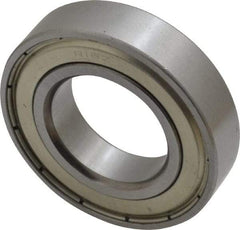 Tritan - 1-1/8" Bore Diam, 2-1/8" OD, Double Shield Deep Groove Radial Ball Bearing - 1/2" Wide, 1 Row, Round Bore, 1,690 Lb Static Capacity, 2,810 Lb Dynamic Capacity - A1 Tooling