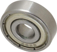 Tritan - 6mm Bore Diam, 19mm OD, Double Shield Deep Groove Radial Ball Bearing - 6mm Wide, 1 Row, Round Bore, 200 Lb Static Capacity, 530 Lb Dynamic Capacity - A1 Tooling