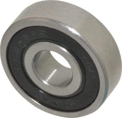 Tritan - 9mm Bore Diam, 26mm OD, Double Seal Deep Groove Radial Ball Bearing - 8mm Wide, 1 Row, Round Bore, 540 Lb Static Capacity, 1,020 Lb Dynamic Capacity - A1 Tooling