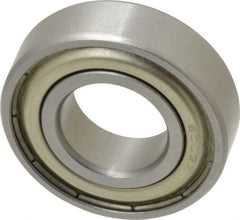 Tritan - 15mm Bore Diam, 32mm OD, Double Shield Deep Groove Radial Ball Bearing - 9mm Wide, 1 Row, Round Bore, 640 Lb Static Capacity, 1,260 Lb Dynamic Capacity - A1 Tooling