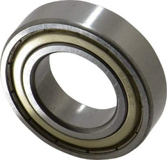 Tritan - 25mm Bore Diam, 47mm OD, Double Shield Deep Groove Radial Ball Bearing - 12mm Wide, 1 Row, Round Bore, 1,320 Lb Static Capacity, 2,260 Lb Dynamic Capacity - A1 Tooling