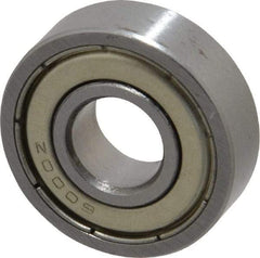 Tritan - 10mm Bore Diam, 26mm OD, Double Seal Deep Groove Radial Ball Bearing - 8mm Wide, 1 Row, Round Bore, 440 Lb Static Capacity, 1,030 Lb Dynamic Capacity - A1 Tooling