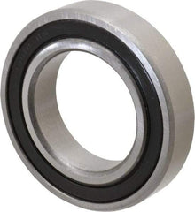 Tritan - 40mm Bore Diam, 68mm OD, Double Seal Deep Groove Radial Ball Bearing - 15mm Wide, 1 Row, Round Bore, 2,590 Lb Static Capacity, 3,750 Lb Dynamic Capacity - A1 Tooling