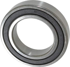 Tritan - 45mm Bore Diam, 75mm OD, Double Seal Deep Groove Radial Ball Bearing - 16mm Wide, 1 Row, Round Bore, 3,400 Lb Static Capacity, 4,720 Lb Dynamic Capacity - A1 Tooling