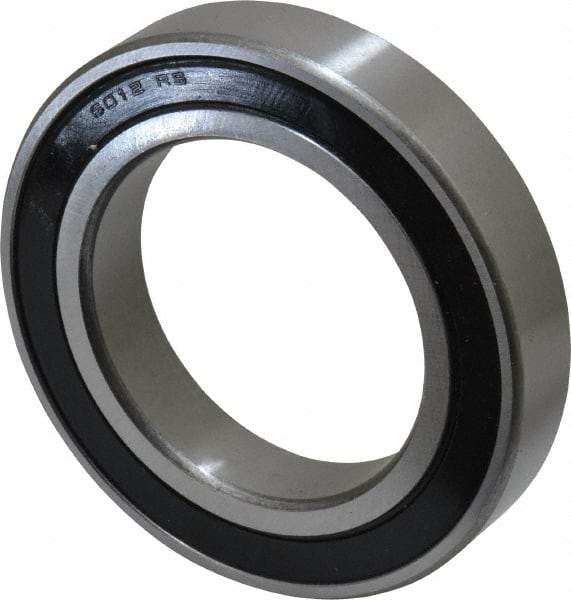 Tritan - 60mm Bore Diam, 95mm OD, Double Seal Deep Groove Radial Ball Bearing - 18mm Wide, 1 Row, Round Bore, 5,200 Lb Static Capacity, 6,600 Lb Dynamic Capacity - A1 Tooling