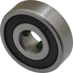 Tritan - 10mm Bore Diam, 30mm OD, Double Seal Deep Groove Radial Ball Bearing - 9mm Wide, 1 Row, Round Bore, 540 Lb Static Capacity, 1,150 Lb Dynamic Capacity - A1 Tooling