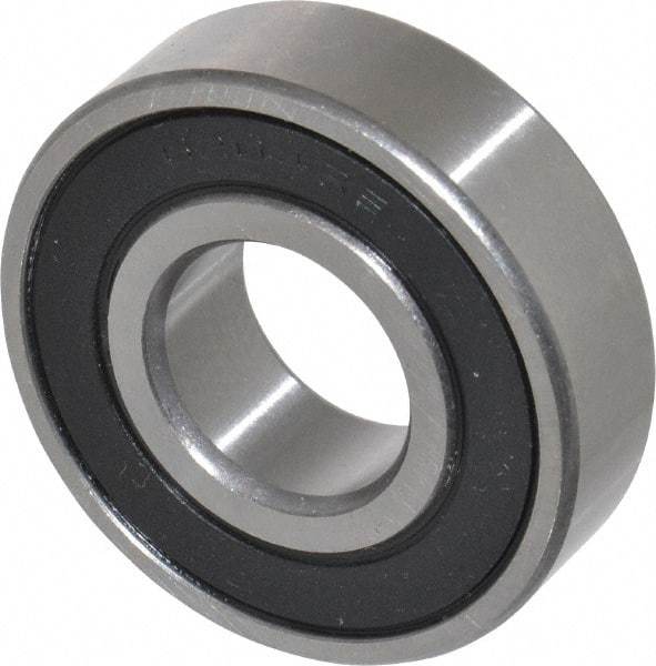 Tritan - 20mm Bore Diam, 47mm OD, Double Seal Deep Groove Radial Ball Bearing - 14mm Wide, 1 Row, Round Bore, 1,490 Lb Static Capacity, 2,880 Lb Dynamic Capacity - A1 Tooling