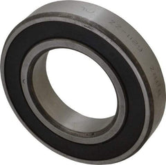 Tritan - 55mm Bore Diam, 100mm OD, Double Seal Deep Groove Radial Ball Bearing - 21mm Wide, 1 Row, Round Bore, 6,500 Lb Static Capacity, 9,750 Lb Dynamic Capacity - A1 Tooling