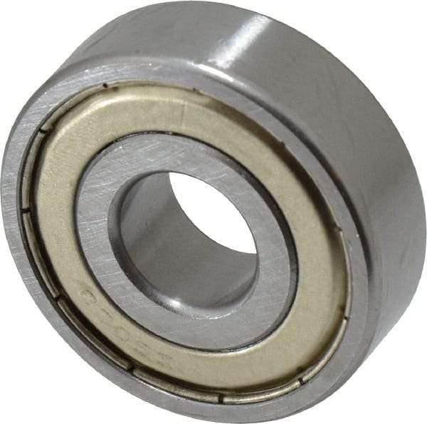 Tritan - 15mm Bore Diam, 42mm OD, Double Shield Deep Groove Radial Ball Bearing - 13mm Wide, 1 Row, Round Bore, 1,230 Lb Static Capacity, 2,570 Lb Dynamic Capacity - A1 Tooling