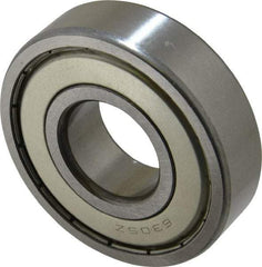 Tritan - 25mm Bore Diam, 62mm OD, Double Shield Deep Groove Radial Ball Bearing - 17mm Wide, 1 Row, Round Bore, 2,520 Lb Static Capacity, 4,640 Lb Dynamic Capacity - A1 Tooling