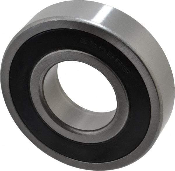 Tritan - 45mm Bore Diam, 100mm OD, Double Seal Deep Groove Radial Ball Bearing - 25mm Wide, 1 Row, Round Bore, 7,200 Lb Static Capacity, 11,900 Lb Dynamic Capacity - A1 Tooling