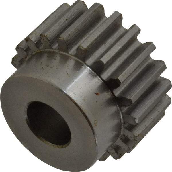 Browning - 12 Pitch, 1.667" Pitch Diam, 20 Tooth Spur Gear - 5/8" Bore Diam, 1-13/32" Hub Diam, Steel - A1 Tooling